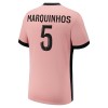 Paris Saint-Germain Marquinhos 5 Fotbollströjor Tredje tröja 2024-25 Kortärmad